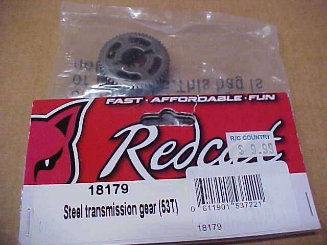 REDCAT RACING TRANSMISSION PART = 18179 = STEEL TRANSMISSION GEAR, 53T - Image 1 of 1