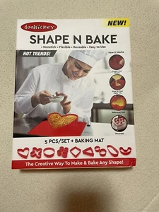DOOHICKEY SHAPE 'N' BAKE (INCLUDES 5 PC SET and BAKING MAT) - Brand New!! - Picture 1 of 3