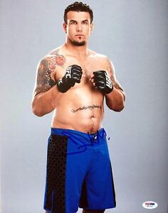 FRANK MIR SIGNED AUTOGRAPHED 11x14 PHOTO UFC MMA HEAVYWEIGHT CHAMPION PSA/DNA