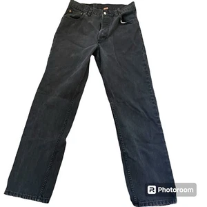Blue System Jeans Mens Black Size 32 Straight Leg Denim Made In Italy - Picture 1 of 8