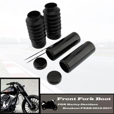 For Harley-Davidson Softail FXSB Breakout 2013-2017 Full Fork Cover SetMotorcyce - Image 1 of 4