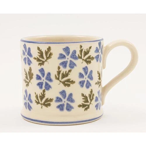 BRIXTON POTTERY NEW HANDMADE 250ml POTTERY MUG - Geranium - Image 1 of 1