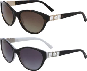 Bebe Women's Cat-Eye Sunglasses w/ Gradient Lens & Swarovski Crystals - BB7187 - Picture 1 of 5