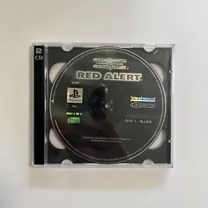 Command & Conquer Red Alert (PS1 PAL PlayStation 1) 2 Disc Set Discs Only - Picture 1 of 7
