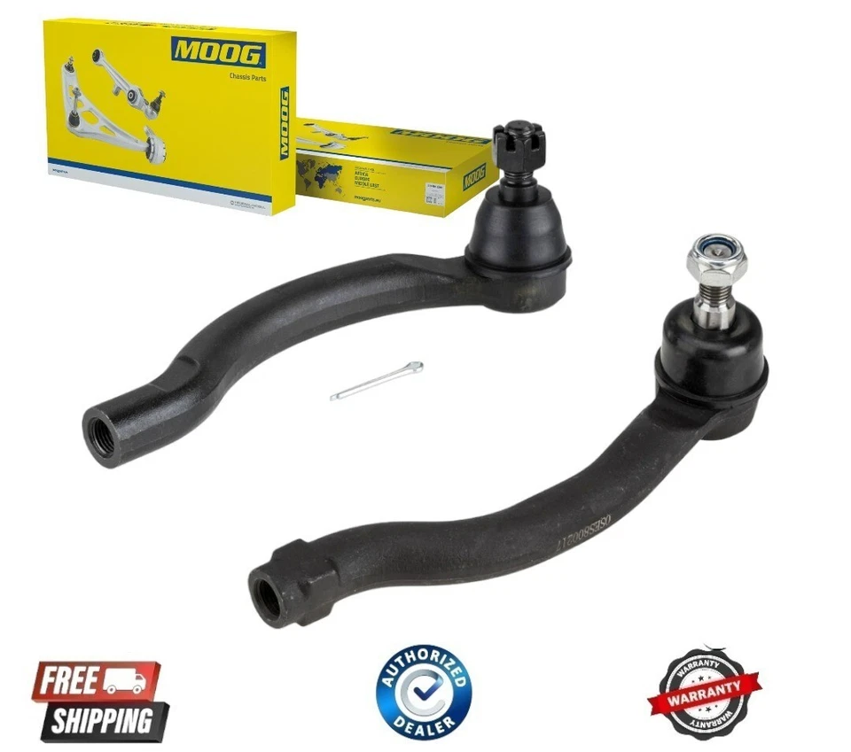 NUEVO MOOG Juego de 2 extremos de varilla de amarre exterior delantera izquierda + delantera derecha para Acura TL 04-08 Foto 1 de 1