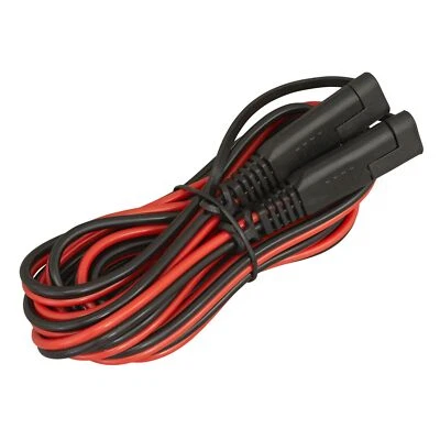 Sealey 12V Battery Charger Extension Cable 3m SAE Connector Plugs - BCC1 - Image 1 of 4