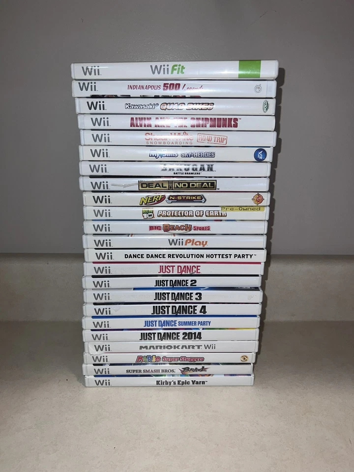 NINTENDO WII GAME LOT YOU PICK CHOOSE- MORE YOU BUY MORE YOU SAVE !!! - Image 1 of 1