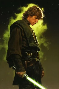 Luke Skywalker Fine Art Print 13x19 Limited Edition 1/30 Star Wars - Bild 1 von 1