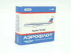 Schabak Flugzeug Airlines 1/600 - Tupolev Tu 204 Aeroflot - Bild 1 von 1