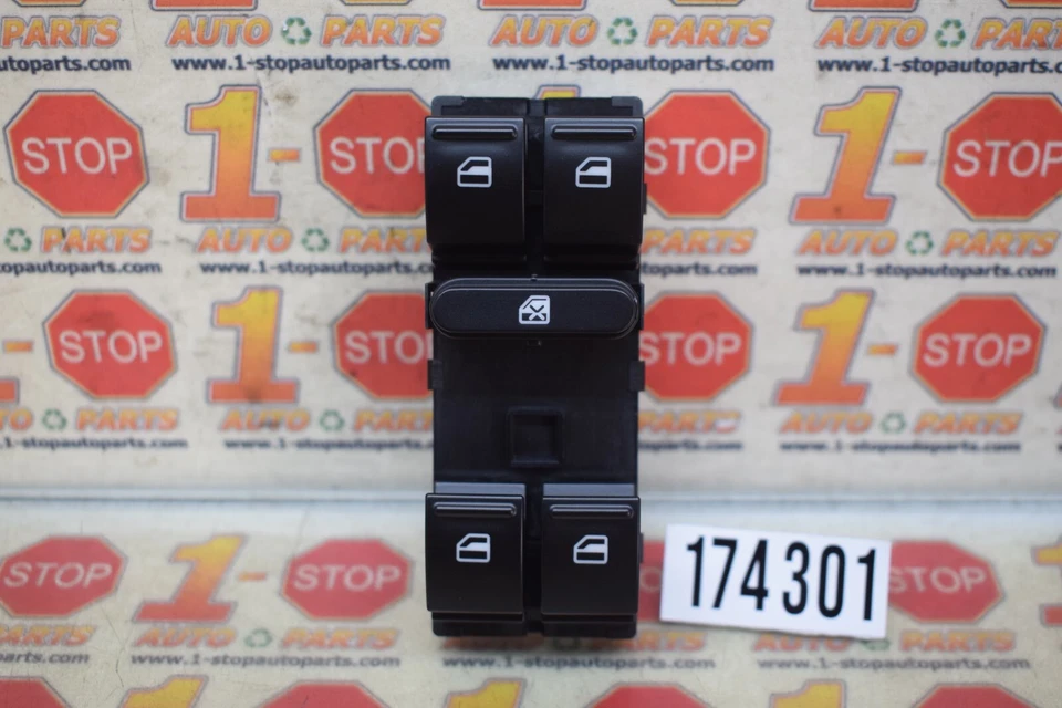 VOLKSWAGEN PASSAT DRIVER MASTER 2006-2012 INTERRUPTOR VENTANA ELÉCTRICA MERCADO DE ACCESORIOS Foto 1 de 4