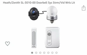Heath Zenith SL-3010-00 Notifi Video Doorbell System - White - Picture 1 of 5