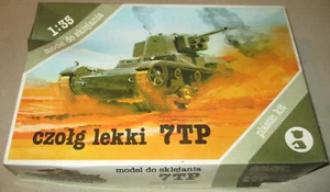 Toonia Czolg Lekki 7TP Light Tank Model Armor Kit scala 1/35 - aperto, borsa sigillata - Foto 1 di 7