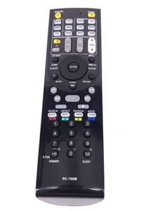 Remote Control ONKYO TX-SR703 TX-SR507 TX-SR607 TX-SR803 TX-SR602 TX-SR702  - Imagen 1 de 1