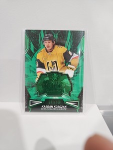 2022-23 SPx Finite Rookies Green /199 Kaedan Korczak #F-25 Rookie RC