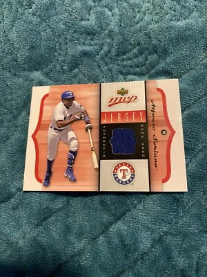 2005 Upper Deck MVP Jersey Alfonso Soriano #GU-AS Texas Rangers - Image 1 of 2