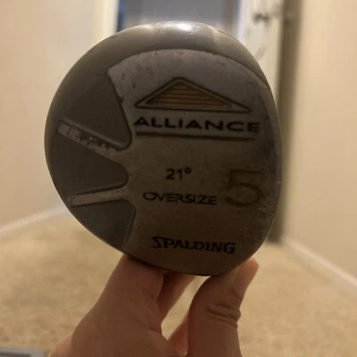 Spalding Alliance Oversized 21 * # 5 Fairway RH  Men's Medium Steel # 138 - Image 1 of 4