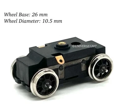 Chasis de accionamiento eléctrico locomotora calibre 16,5 mm Hanazono HO/On30/Oe 26 mm/10,5 mm 0e Foto 1 de 4