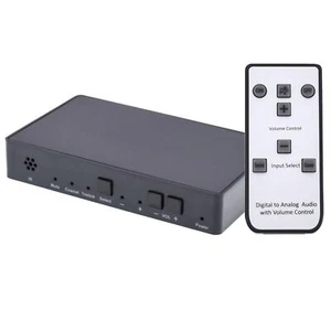 Dynavox Mini DAC UM1 mit Fernbedienung HiFi Digital Analog Wandler Extra Klein - Bild 1 von 8