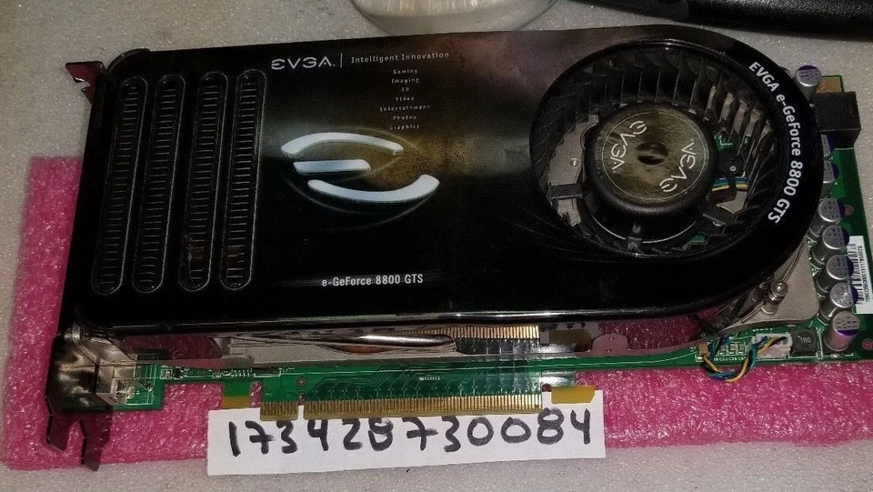 EVGA GeForce 8800 GTS DirectX 10   320MB 320-Bit GDDR3 PCI Express  - Image 1 of 1