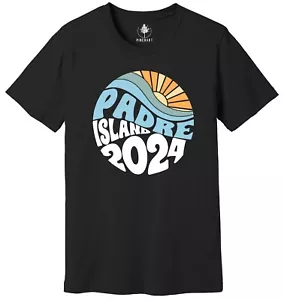Padre Island 2024 Shirt, Summer T-Shirt, Beach Vacation Shirt, Summer Trip 2024 - Picture 1 of 3