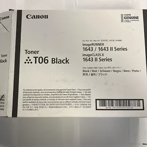 Canon genuine T06 Black Open box, Unused imageRUNNER 3526C001AA - Picture 1 of 5