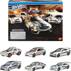 Hot Wheels ZAMAC Multi Pack 6 Car Set HONDA CIVIC TRUENO BMW 2025 PSL - Picture 1 of 5