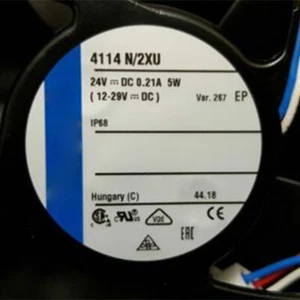 Cooling Fan 24V DC 5W 120mm 120x120x38 For 4114 N/2XU - Picture 1 of 3