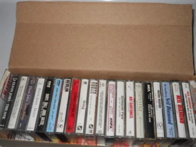 20 Cassettes Box - Elton John,Hall & Oates,Neil Diamond,Sting,Berlin,Londonbeat - Image 1 of 4