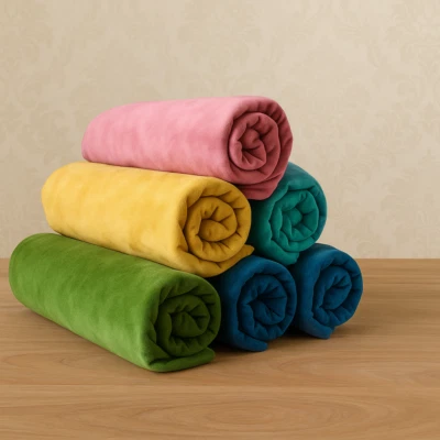 Velvet Cotton Upholstery Fabric – Ideal for Curtains, Chairs & DIY Crafts - Image 1 of 4