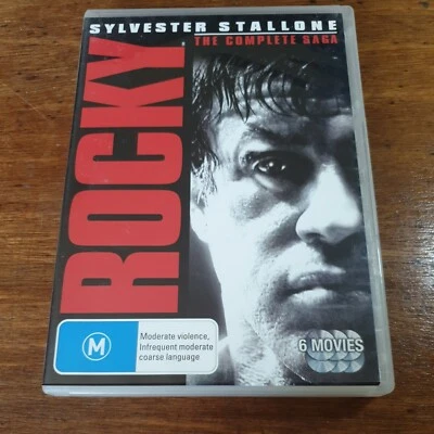 Rocky The Complete Saga DVD I II III IV V Rocky Balboa R4 FREE POST 6 Movies - image 1 of 4