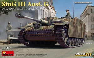 (MIN35357) - Miniart 1:35 - StuG III Ausf G 1944-45, Miag Prod, Int Kit - Photo 1/1