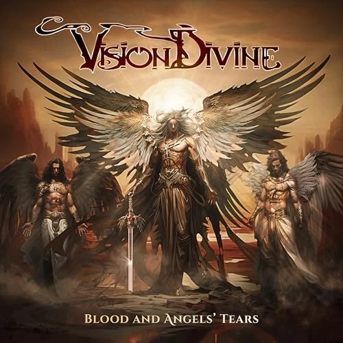 Vision Divine - Blood And Angels' Tears (red Marbled Vinyl) [VINYL] - Image 1 of 1