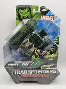 NEW Hasbro Transformers Crossovers Marvel Hulk to Tank Free Shipping NOS  - Picture 1 of 9