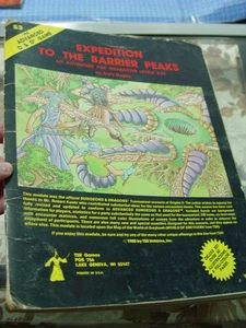Advanced Dungeons & Dragons, Modul S3 Expedition zu den Barrier Peaks 9033 - Bild 1 von 20