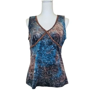 NUEVO top vintage dressbarn y2k gótico grunge hada capricho cuello en v talla L - Imagen 1 de 6