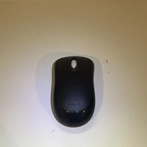 Microsoft Wireless Mouse 1000 Model 1454 With OEM Dongle Tested Working Black - Picture 1 of 4