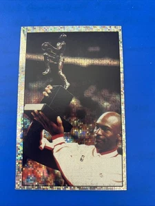1992 Panini Stickers Michael Jordan #20 MVP Foil HOF Chicago Bulls - Picture 1 of 4