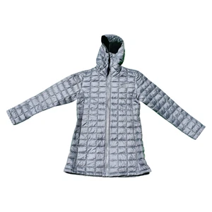 The North Face Black Thermoball Hooded Puffer Quilted Jacket Coat Girls 10/12 - Picture 1 of 7