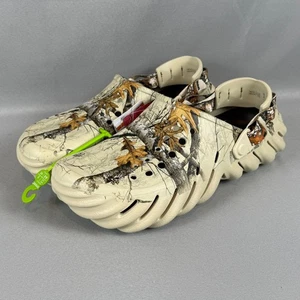 Zoccoli Crocs x Realtree Edge Eco Uomo 13 Osso Mimetico Beige Outdoor Nuovi con etichette - Foto 1 di 9