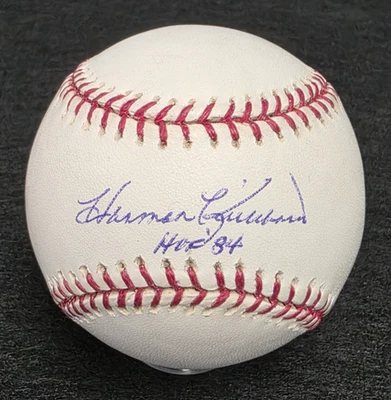 HARMON KILLEBREW Signed HOF 1984 Official Baseball-HOF-TWINS-R. JACKSON-JSA - Image 1 of 4
