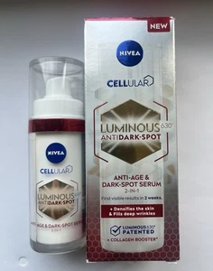 NIVEA Luminous 630 Anti-Age & Dark-Spot Serum 2-IN-1 (30ml), Facial Serum - Picture 1 of 1