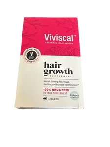 Viviscal Hair Growth Supplements Women to Grow Thicker Fuller Hair Clinic 60 Ct - Picture 1 of 1
