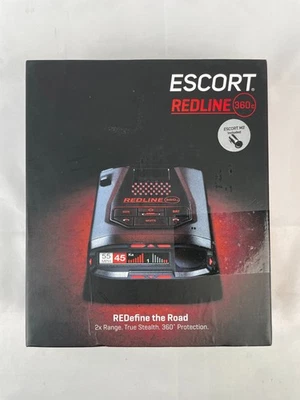 Escort Redline 360 C Radar Detector System with Escort M2 GPS Dash Camera - Image 1 of 4