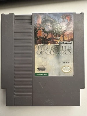 The Battle of Olympus (Nintendo NES) Cart Only Tested/working - Image 1 of 3