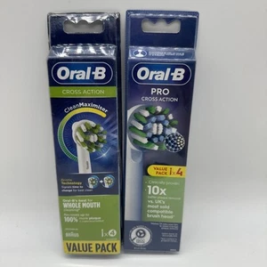 Oral-B Cross Action Electric Toothbrush Replacement Brush Heads - 8 Count - Picture 1 of 2