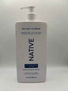 Loción corporal natural nativa, sal marina y cedro 16,5 fl oz - Imagen 1 de 1