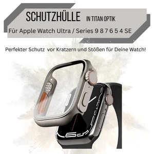 Funda para Apple Watch Series 7 8 9 Funda Protectora 49mm 44mm 45 ✅ Cristal 360 Grados Cover - Imagen 1 de 10