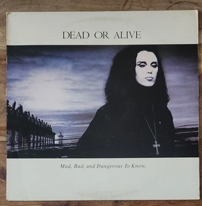 DEAD OR ALIVE MAD, BAD, AND DANGEROUS TO KNOW LP - Picture 1 of 4