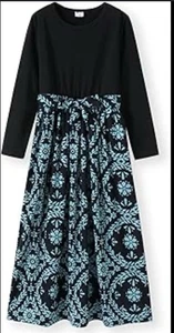 Girls Long Sleeve Dress NWT SIZE 12-13Y size Chart In Pictures - Picture 1 of 2