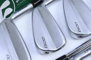 Ping i500 Irons / 4-PW+GW / Blue Dot / Stiff Flex Ping AWT 2.0 Shafts - Picture 1 of 7